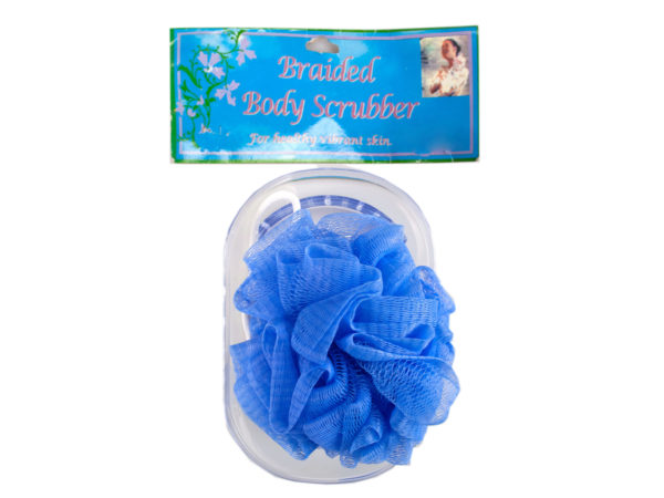 Body Scrubber with Tray in ASSORTED Colors