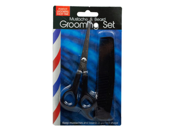 Mustache & Beard Grooming Set