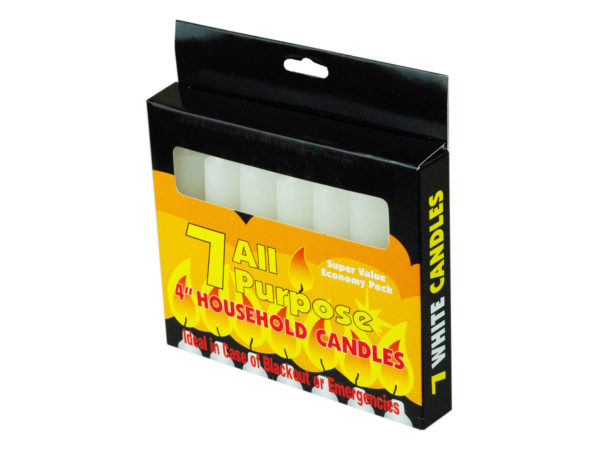 ''7 Pack 4'''' All-Purpose Candles''