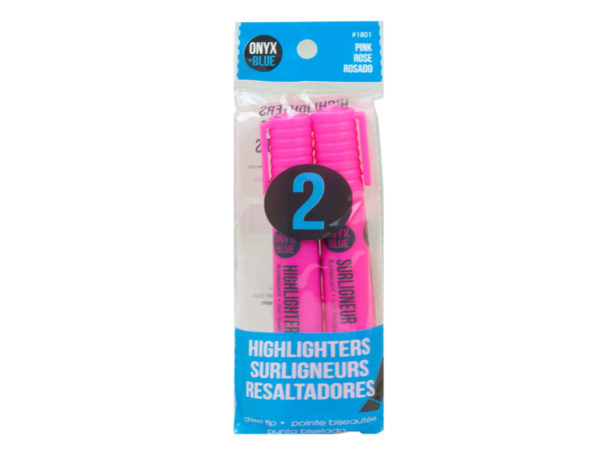 2 PacK PinK Broad Highlighters