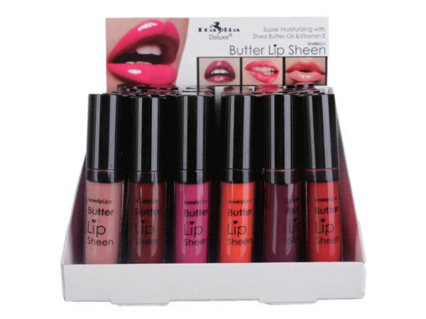 Butter Lip Sheen Tropical Collection Assorted in Display
