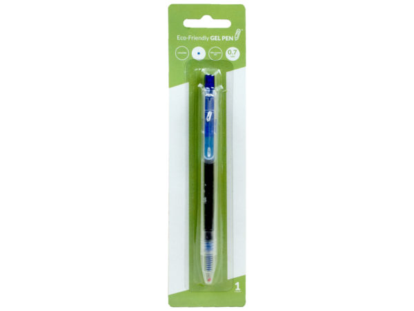 ''Eco Retractable Gel PEN, Blue''