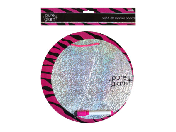 Pure Glam Wipe Off Marker Board with Marker