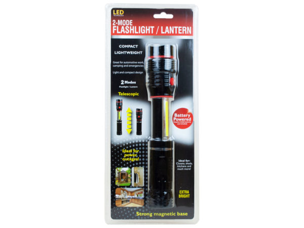 Telescopic FLASHLIGHT and Lantern Duo