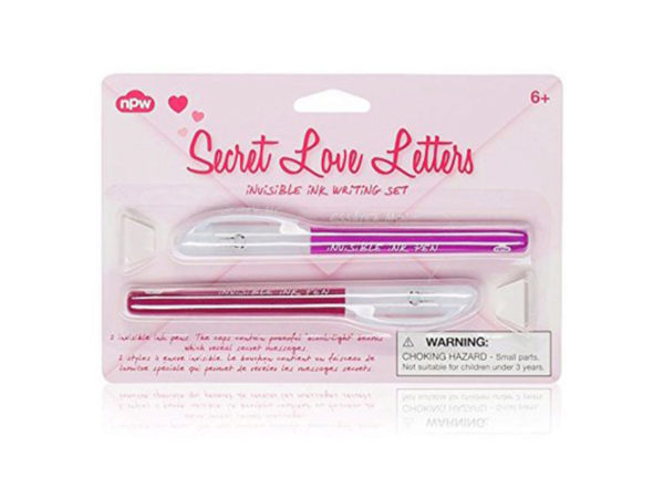 Secret Love Letter Invisible Ink Writing Set