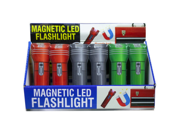 flat magnetic FLASHLIGHT countertop display