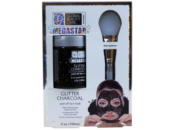 megastar GLITTER peel-off mask with applicator