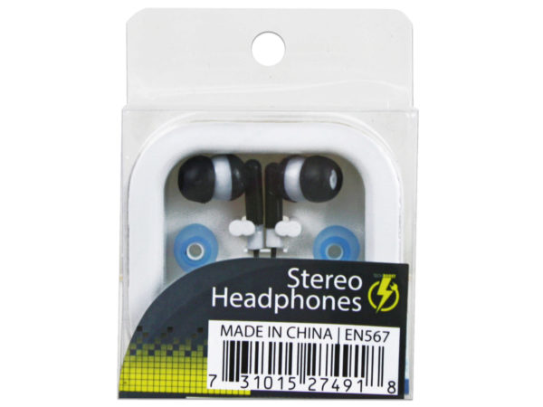 Stereo Earbuds with 2 Extra Covers
