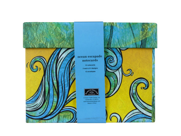 Ocean Escapade Boxed Note CARD Set