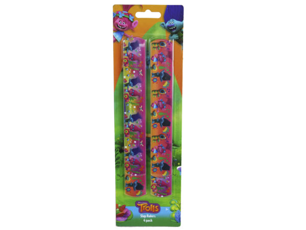 Trolls 4 Pack Slap BRACELETs