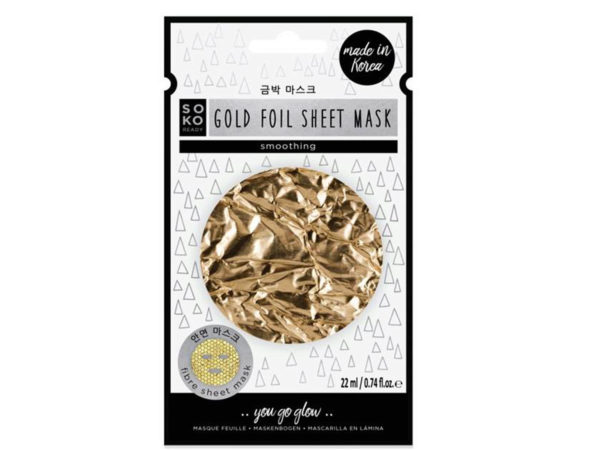 Soko GOLD Foil Mask