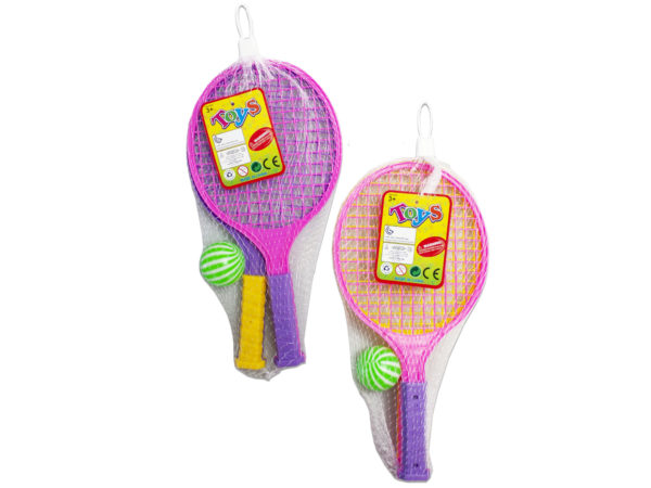 2 pack racket play set 2 asst colors