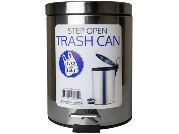 5 Liter Step Open TrAsh CAn