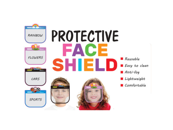 Child's Face Shield 4 Asst