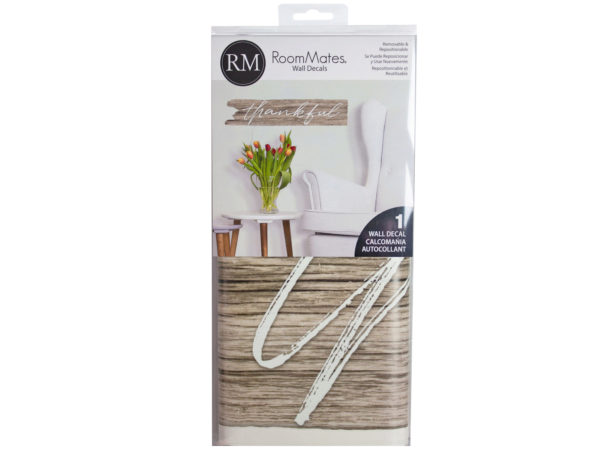 thankful peel & stick wall DECALs set