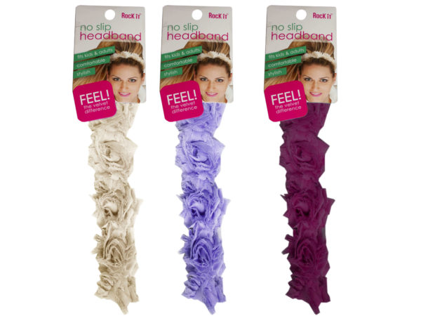 Floral HEADBAND in Assorted Colors
