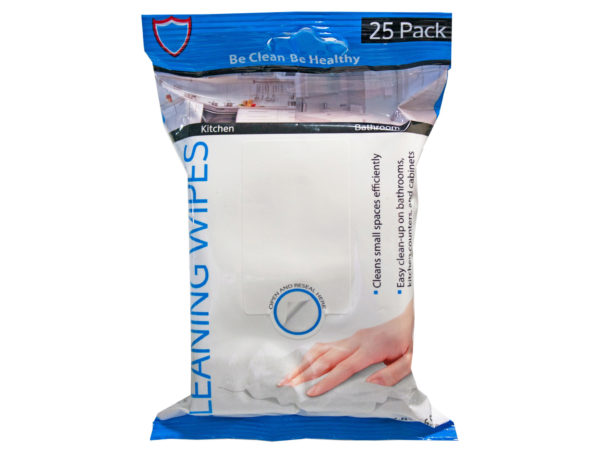 25 Pack All Purpose Cleaning Wipes
