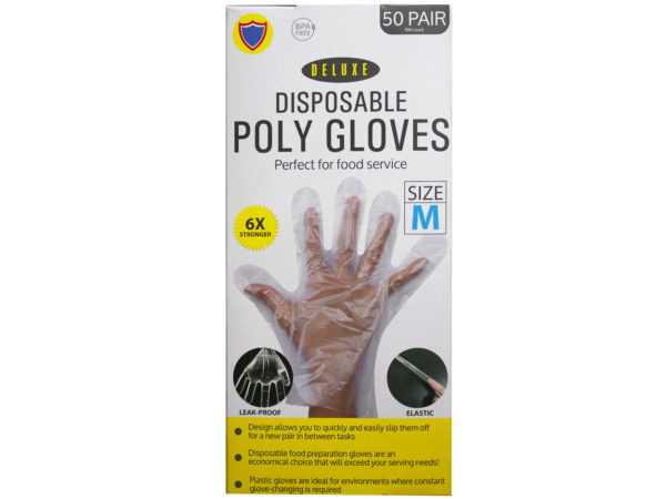 100 Pack Medium TPE GLOVE