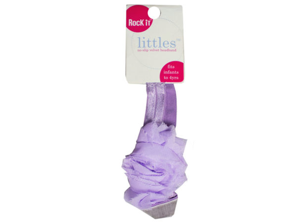 Littles Infant Floral HEADBANDs in Lavendar