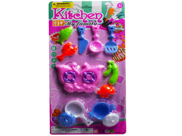 assorted kids cooking play set
