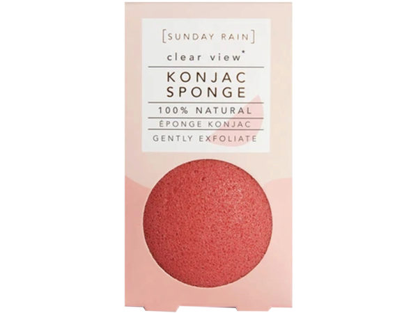 Sunday Rain Clear View 100% Natural Konjac Sponge