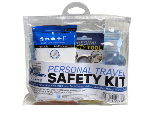 Personal Travel Safety Kit