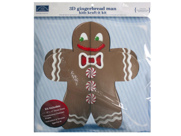 gingerbread man kraft-it-kit