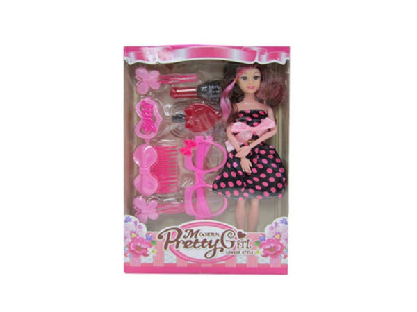 ''11'''' bendable beauty DOLL w/accessories''