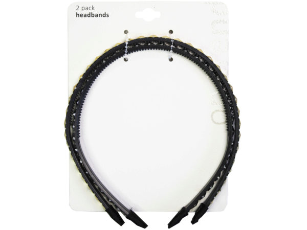 2 pack studded HEADBAND