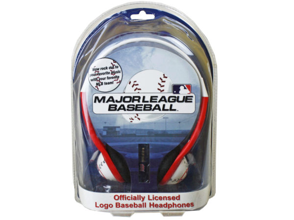 MLB Boston Red Sox Graphic Chip Headphones