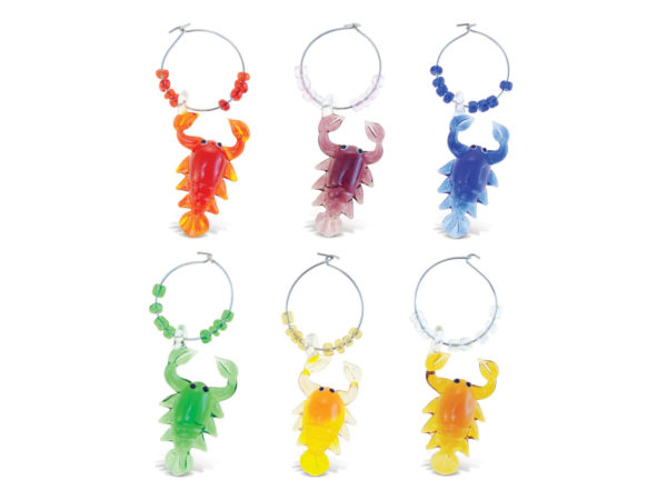 Lobster Glass Wine CHARMs