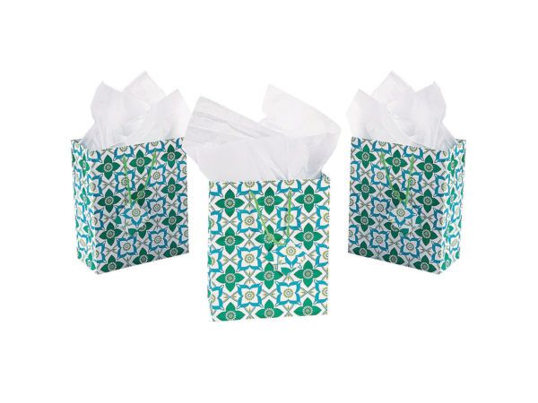 Medium Floral Print GIFT Bag