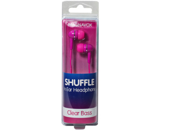 MAGNAVOX Shuffle Pink In-Ear Earbuds