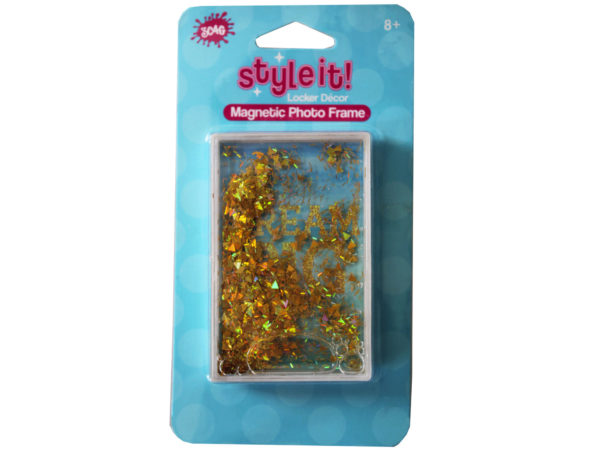 dream big glitter confetti magnetic locker FRAME