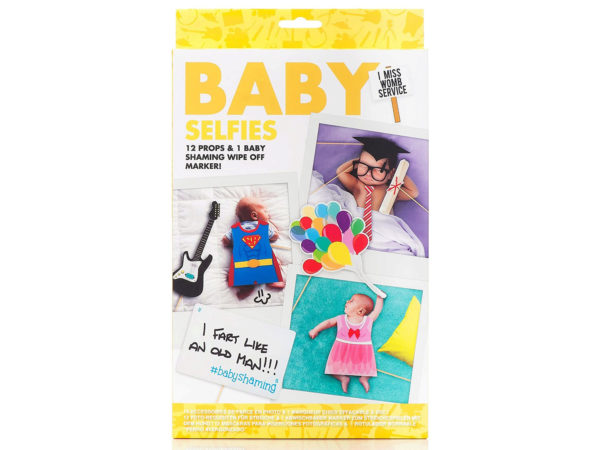 npw usa baby selfie kit with props and marker
