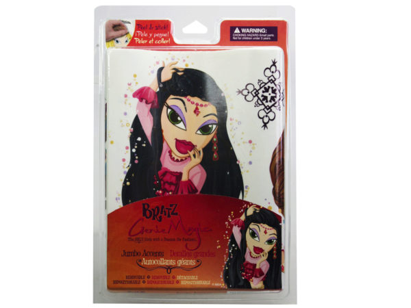 Bratz Genie Magic Self-Stick Wall Decor Stickers Set