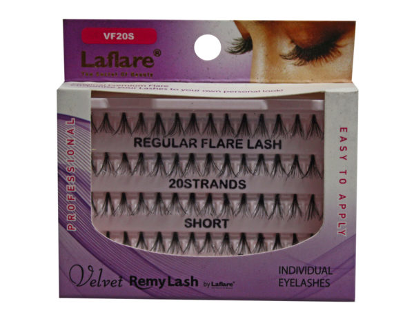 Velvet Flare 20 Strand SHORT Individual Eyelashes