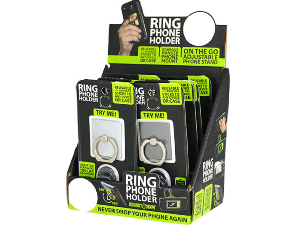 Gadget Gear PHONE Holder Ring in Countertop Display