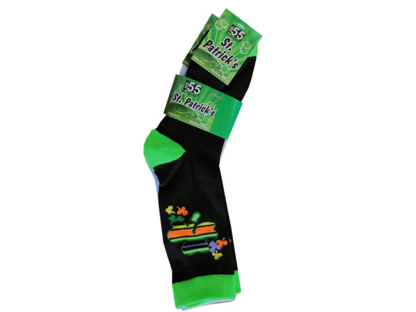St. Patrick's Clover Socks in Assorted Styles