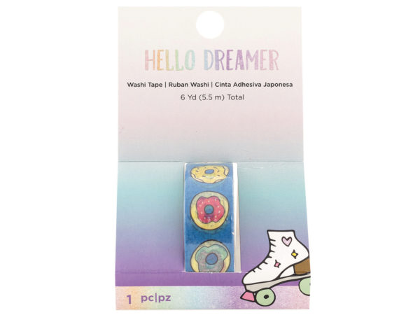 Hello Dreamer Donuts Washi Tape