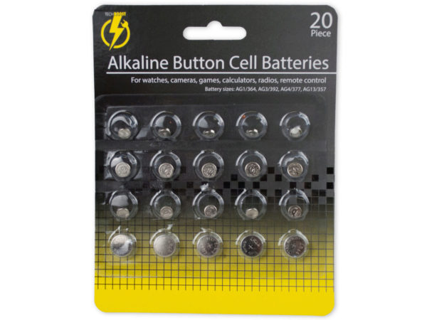 Alkaline Button Cell Batteries