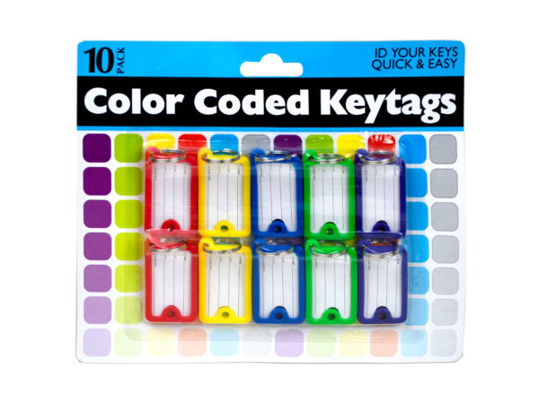 Color Coded Key Tags