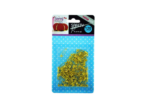 Small GOLD Tone Safety Pins