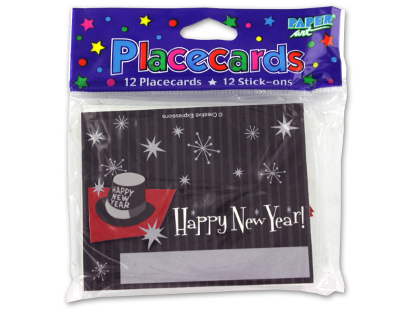 New Year's Placecards