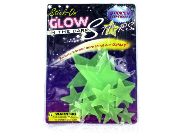 Stick-On Glow in thE DArk STARs