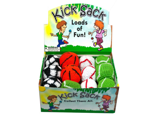 Sports Theme Kick Sack Countertop Display