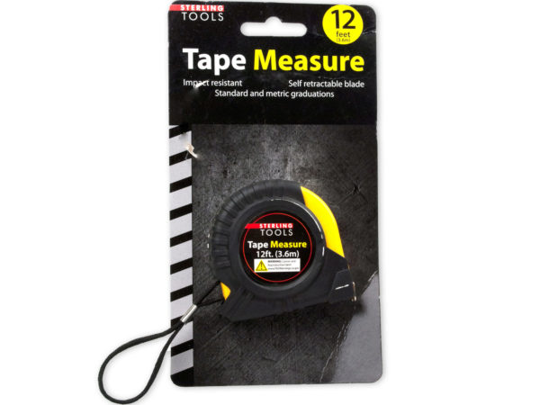 Tape Measure with Rubber Outer Grip