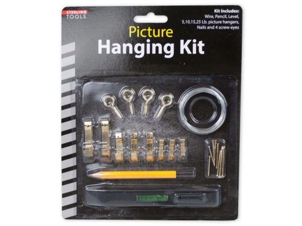 Picture Hanging Kit with Level