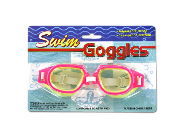 Leak-Proof Adjustable Swim GOGGLES