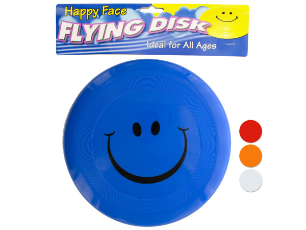 Smiley Face Flying Disk